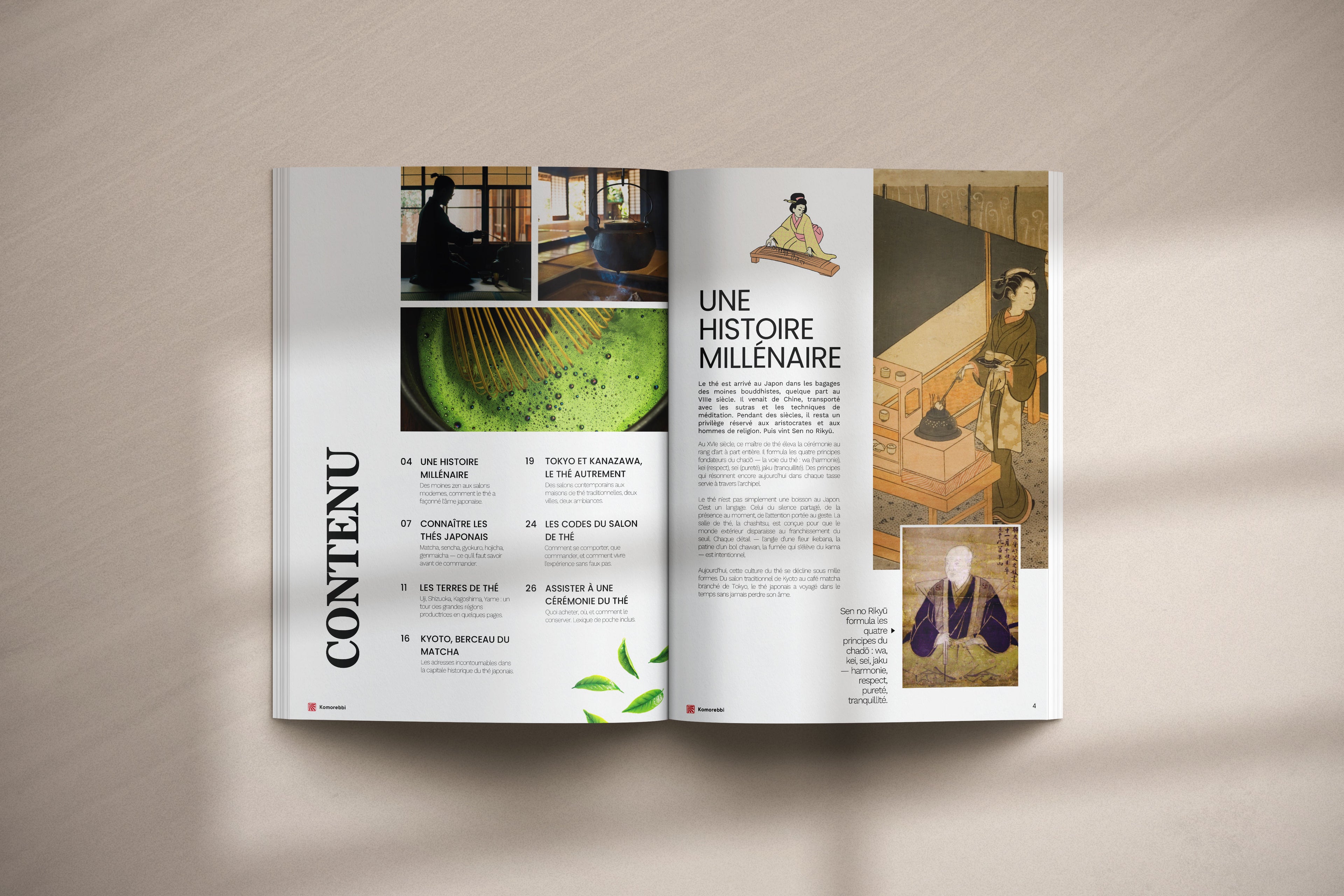 L'âme du Japon dans une tasse